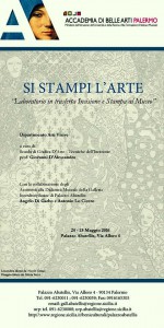 locandina Si Stampi l'Arte.